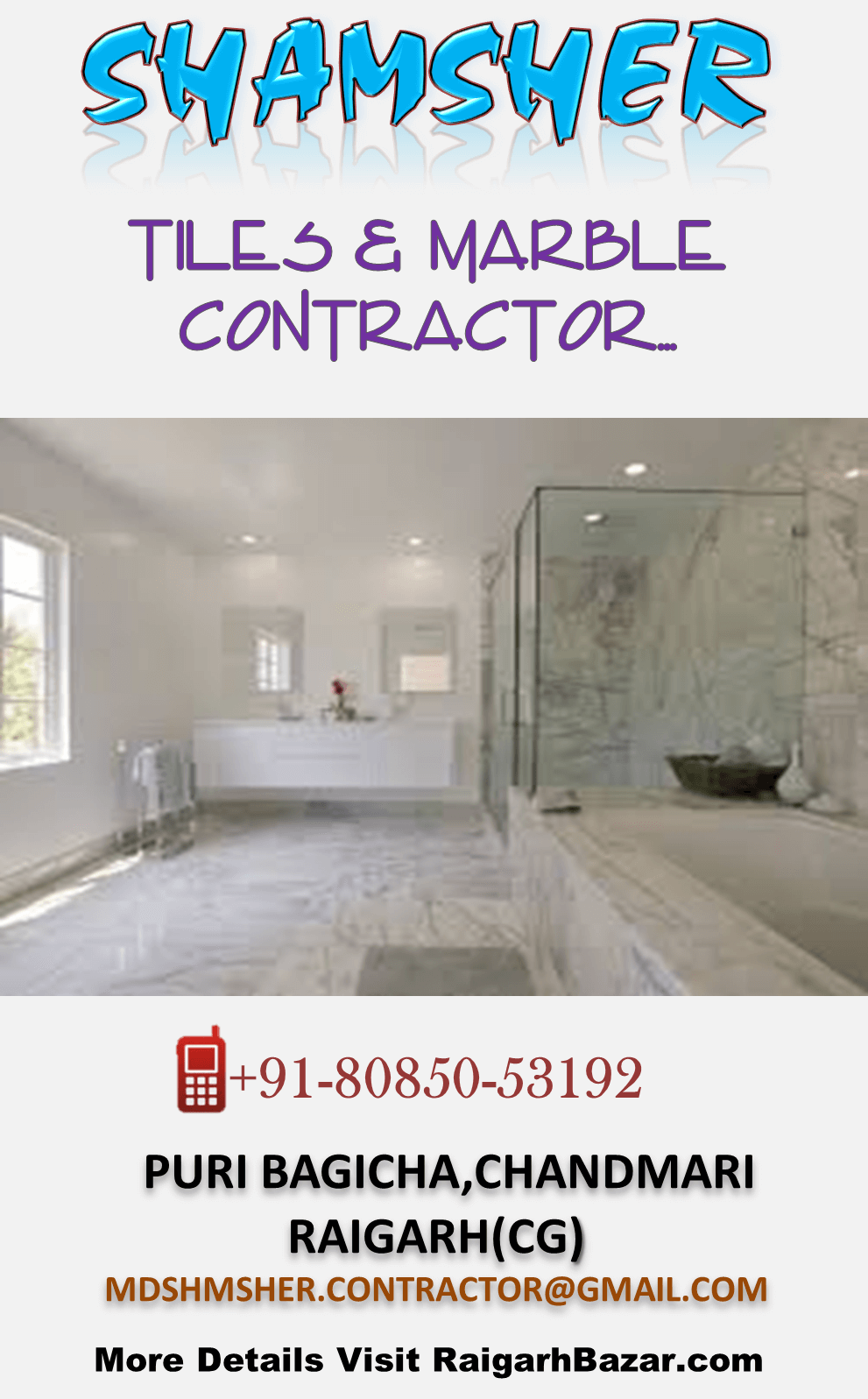 SHAMSHER TILES & MARBLE CONTRACTOR