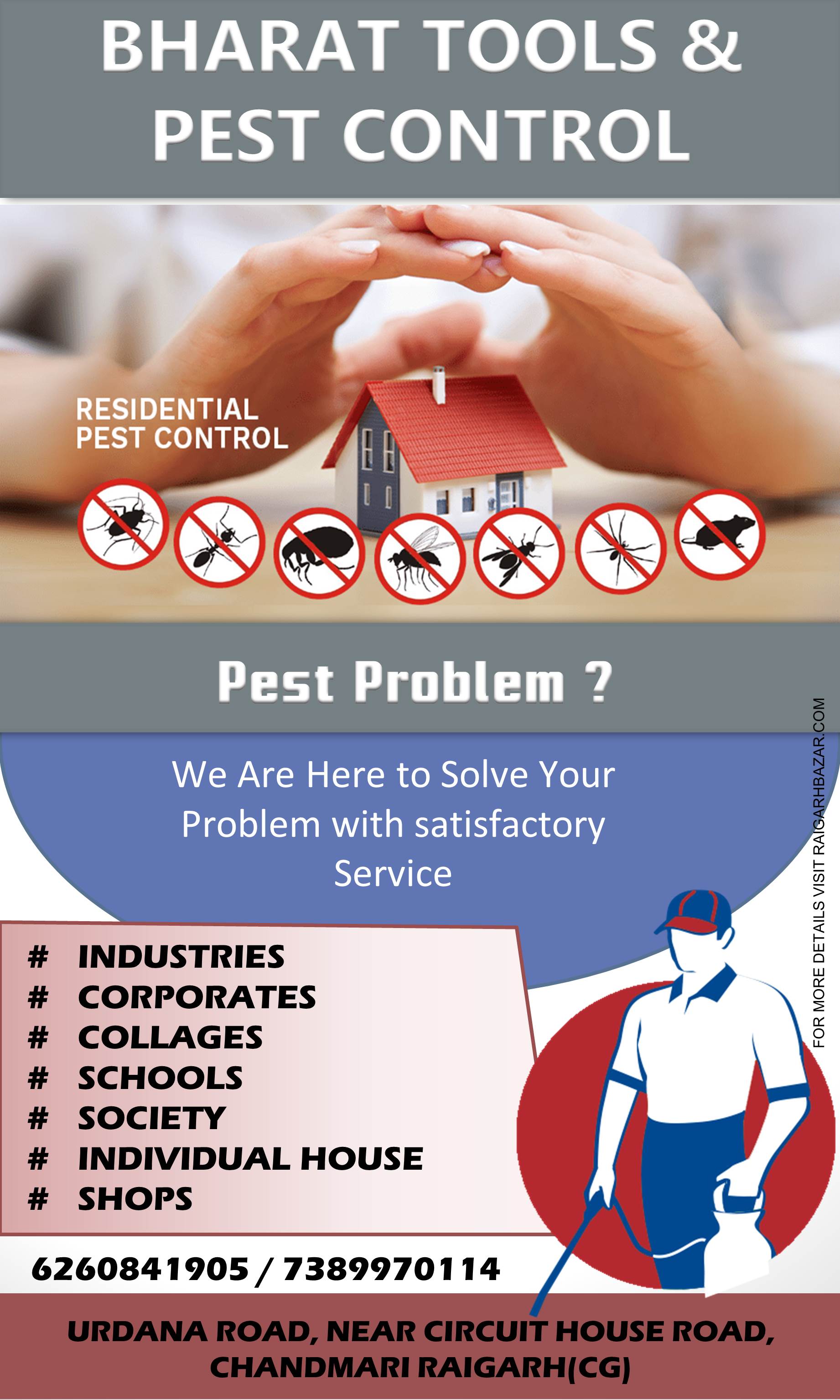 BHARAT TOOLS & PEST CONTROL